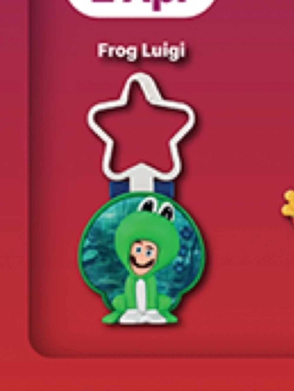McDonald’s FROG LUIGI Super Mario Galaxy 2026 Happy Meal Toy